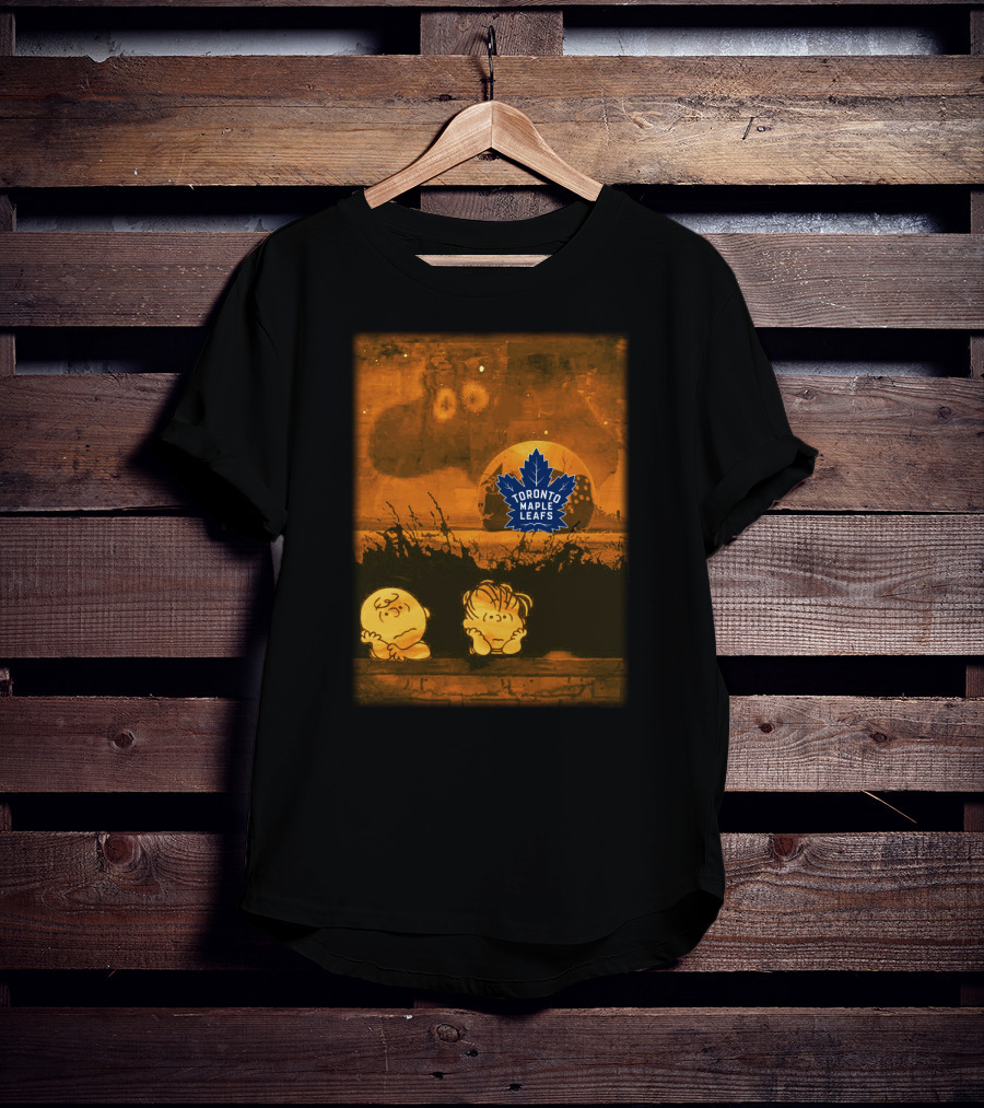 Toronto Maple Leafs Halloween Peanuts Mashup T-Shirt