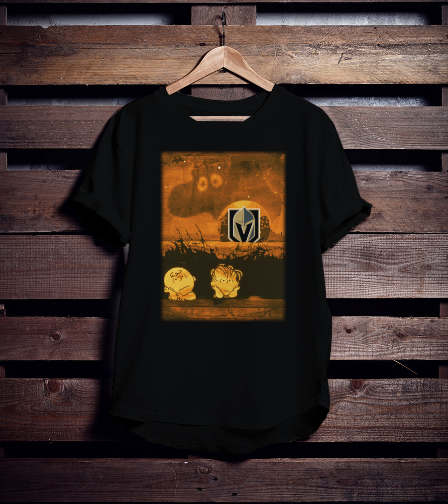Charlie Brown Linus Great Pumpkin Vegas Golden Knights Halloween T-Shirt