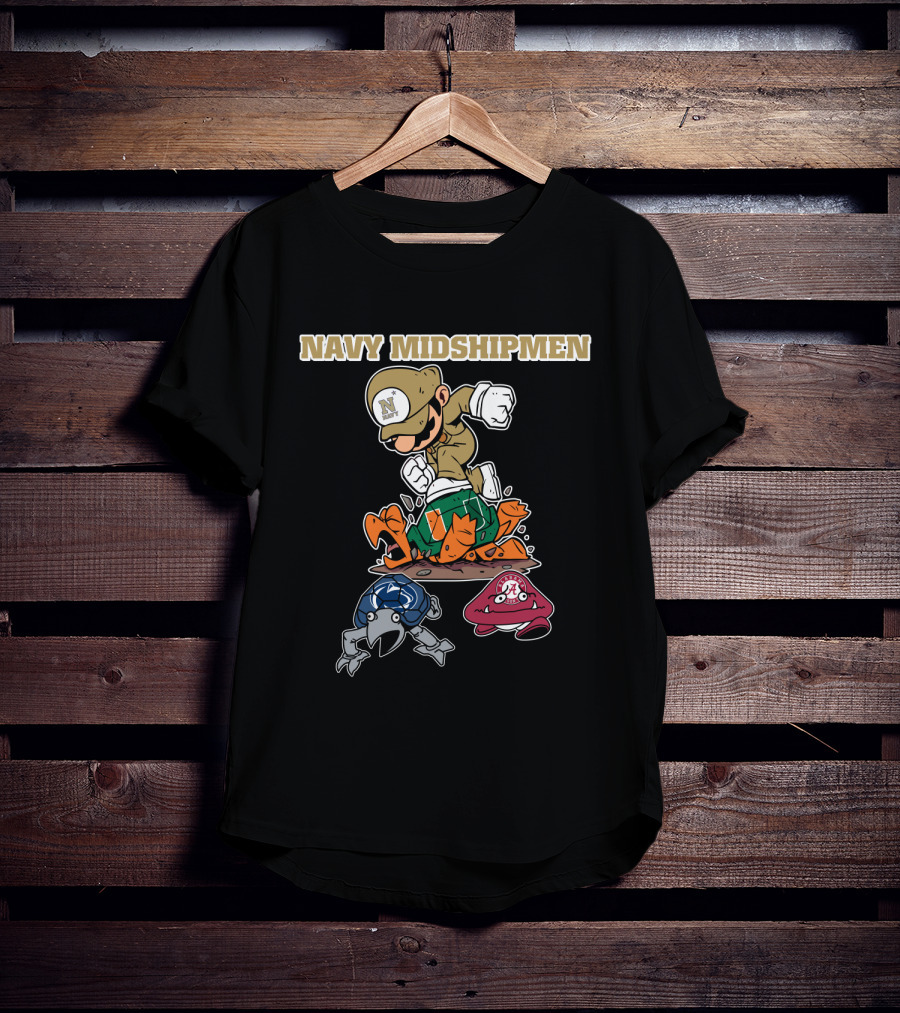 Navy Midshipmen Football Beat Army Alabama Bowl T-Shirt