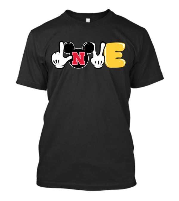 Nebraska Cornhuskers Football Mickey Love T-Shirt