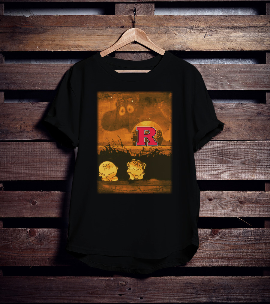 Rutgers Football Halloween Peanuts Great Pumpkin T-Shirt