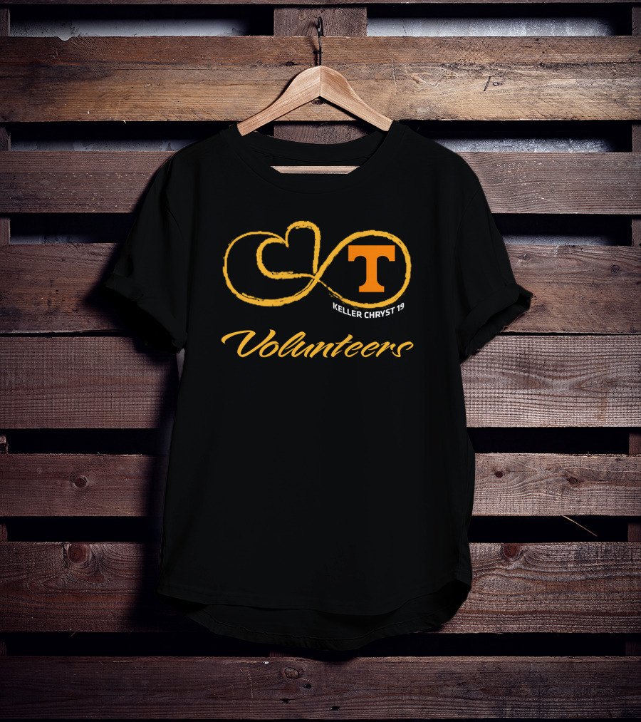 Tennessee Volunteers Keller Chryst 19 Football T T-Shirt