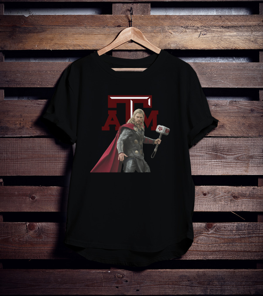Texas A M Aggies Football Thor Crossover T-Shirt