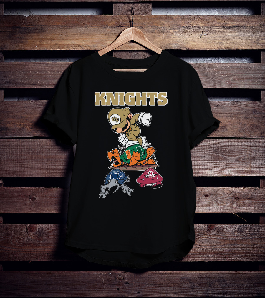 Ucf Knights Football Rivalries Featuring Defeated Mascots T-Shirt