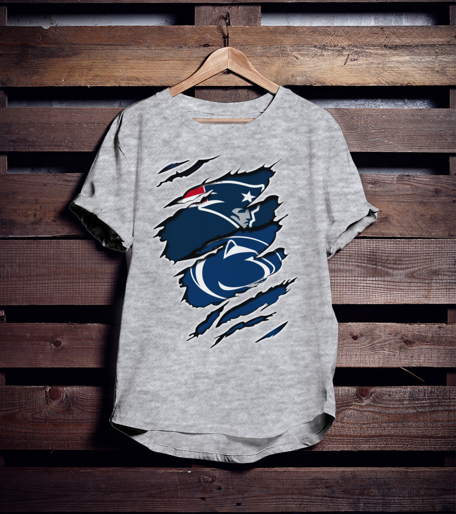 Patriots Penn State Logo Mashup T-Shirt