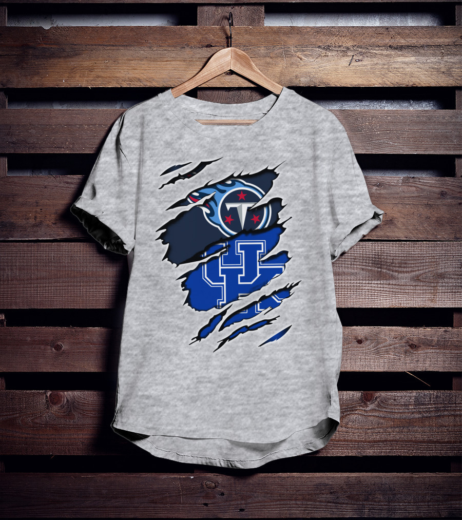 Titans Kentucky Wildcats Torn Reveal T-Shirt