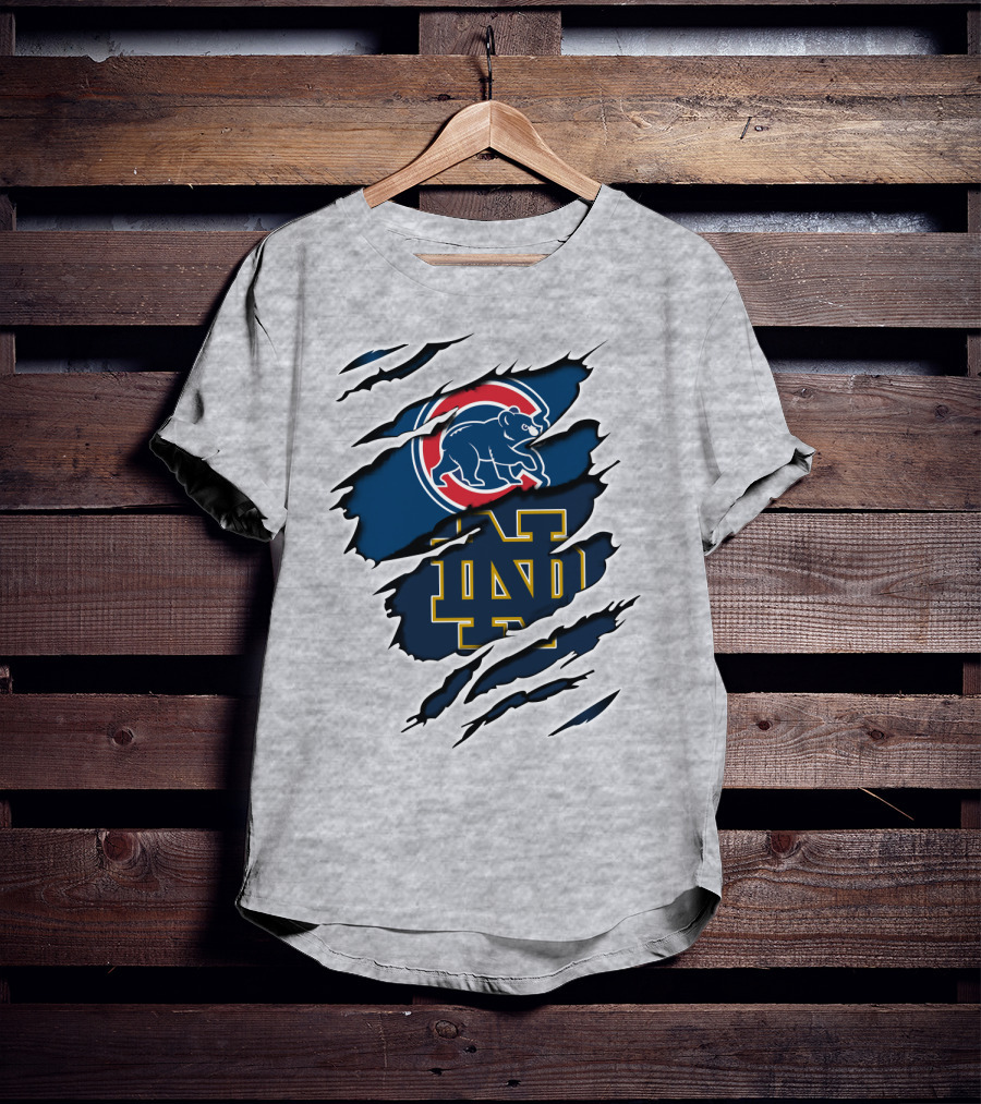 Cubs Notre Dame Rip T-Shirt