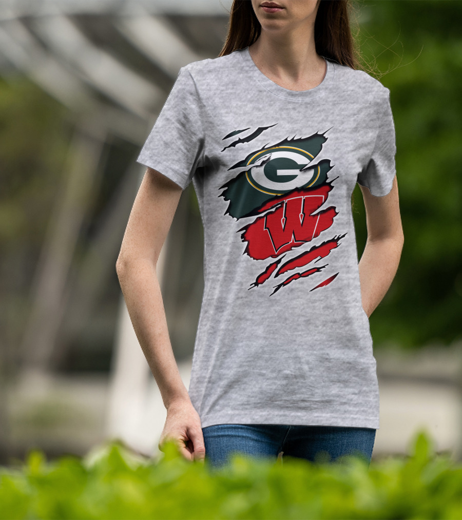 Packers Wisconsin Badgers Packers Wisconsin T-Shirt