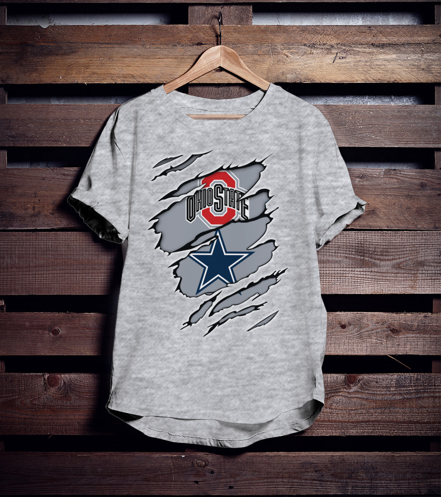 Ohio State Cowboys Dallas Star Burst T-Shirt