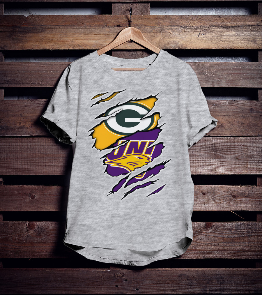Packers UNI Logo Torn T-Shirt