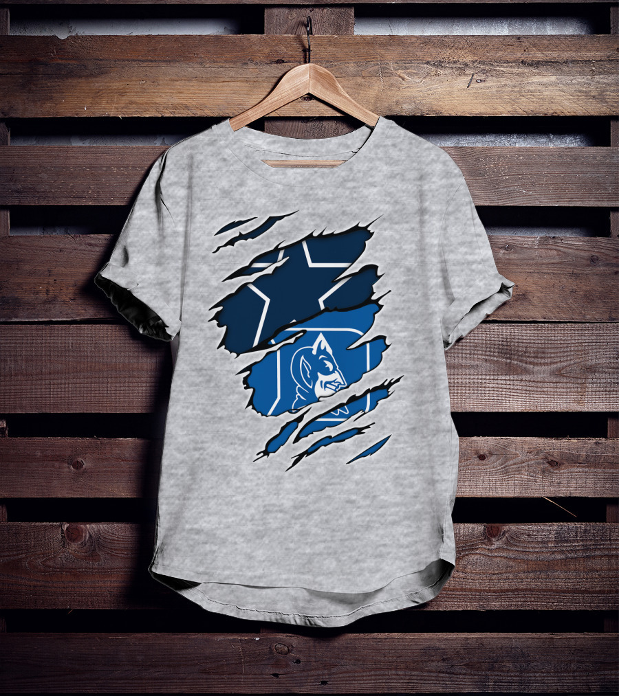 Cowboys Duke Blue Devil Rip T-Shirt