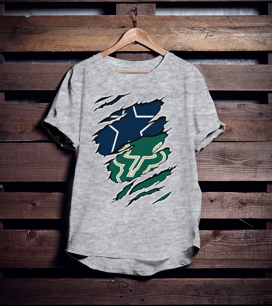 Dallas Cowboys South Florida Bulls Cowboys T-Shirt
