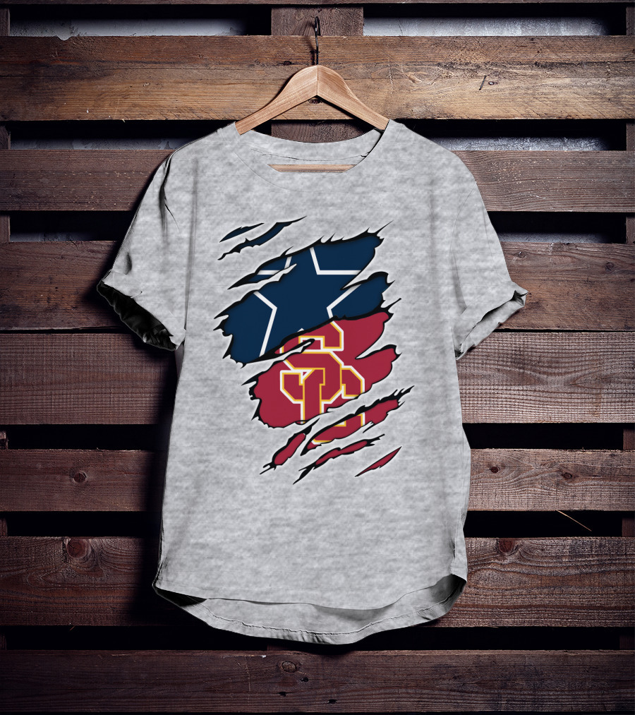 Dallas Cowboys USC Trojans T-Shirt