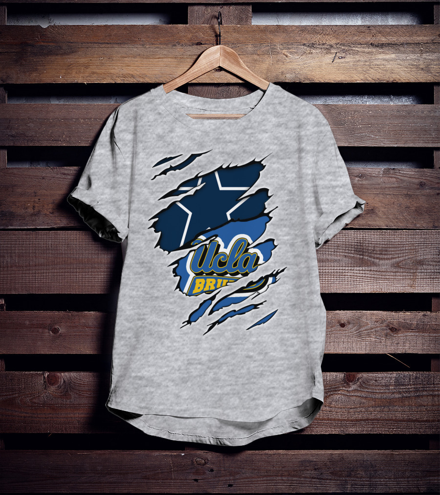 UCLA Bruins Cowboys Star Ribbed T-Shirt