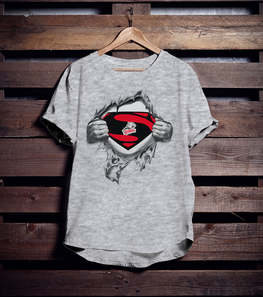 Nürnberg Ice Tigers Superman Logo Emblem Revealed T-Shirt