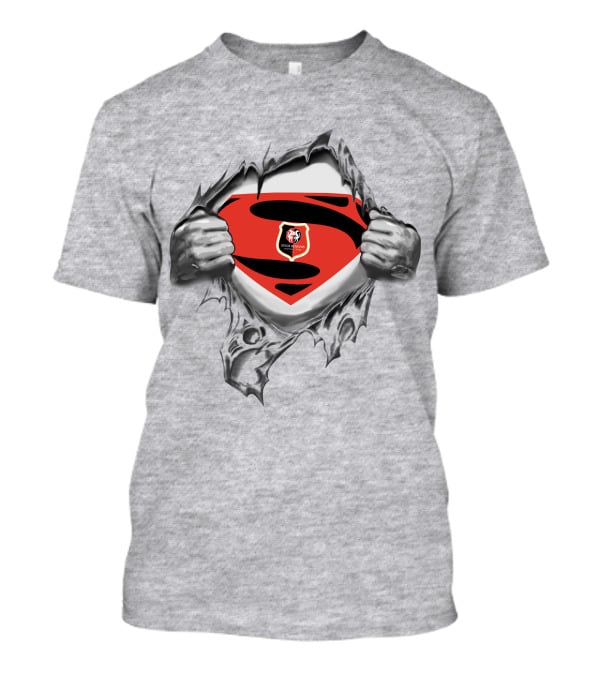 Stade Rennais Superman Logo Emblem T-Shirt