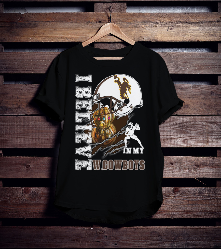 I Believe In My W Cowboys Football Fan Art Crossover T-Shirt