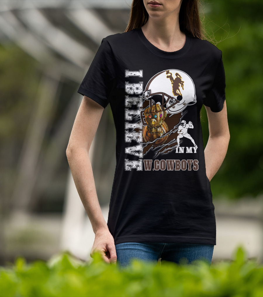 I Believe In My W Cowboys Football Fan Art Crossover T-Shirt