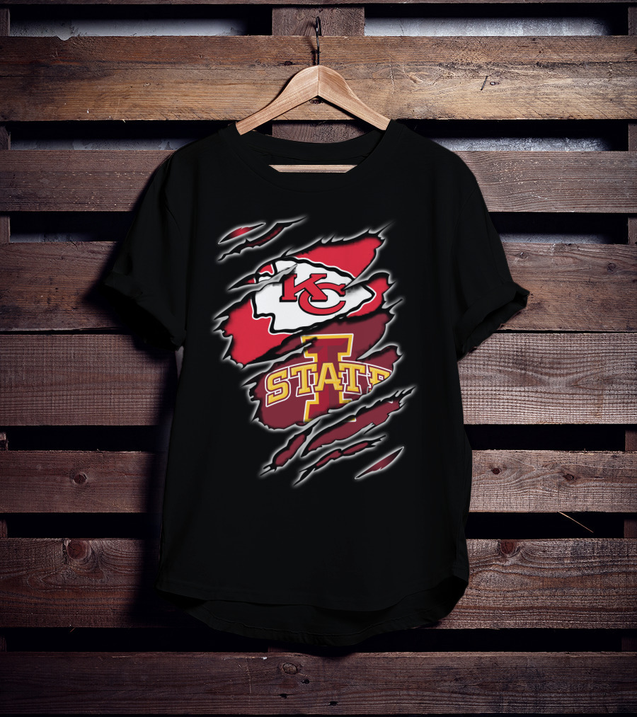 Kansas City Chiefs Iowa State Cyclones Fan Gear T-Shirt