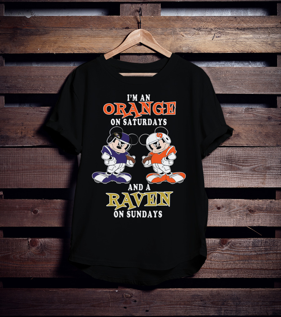 I'm An Orange On Saturdays And A Raven On Sundays T-Shirt