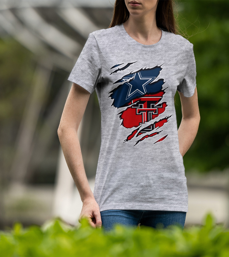 Dallas Star Texas Tech Double T T-Shirt