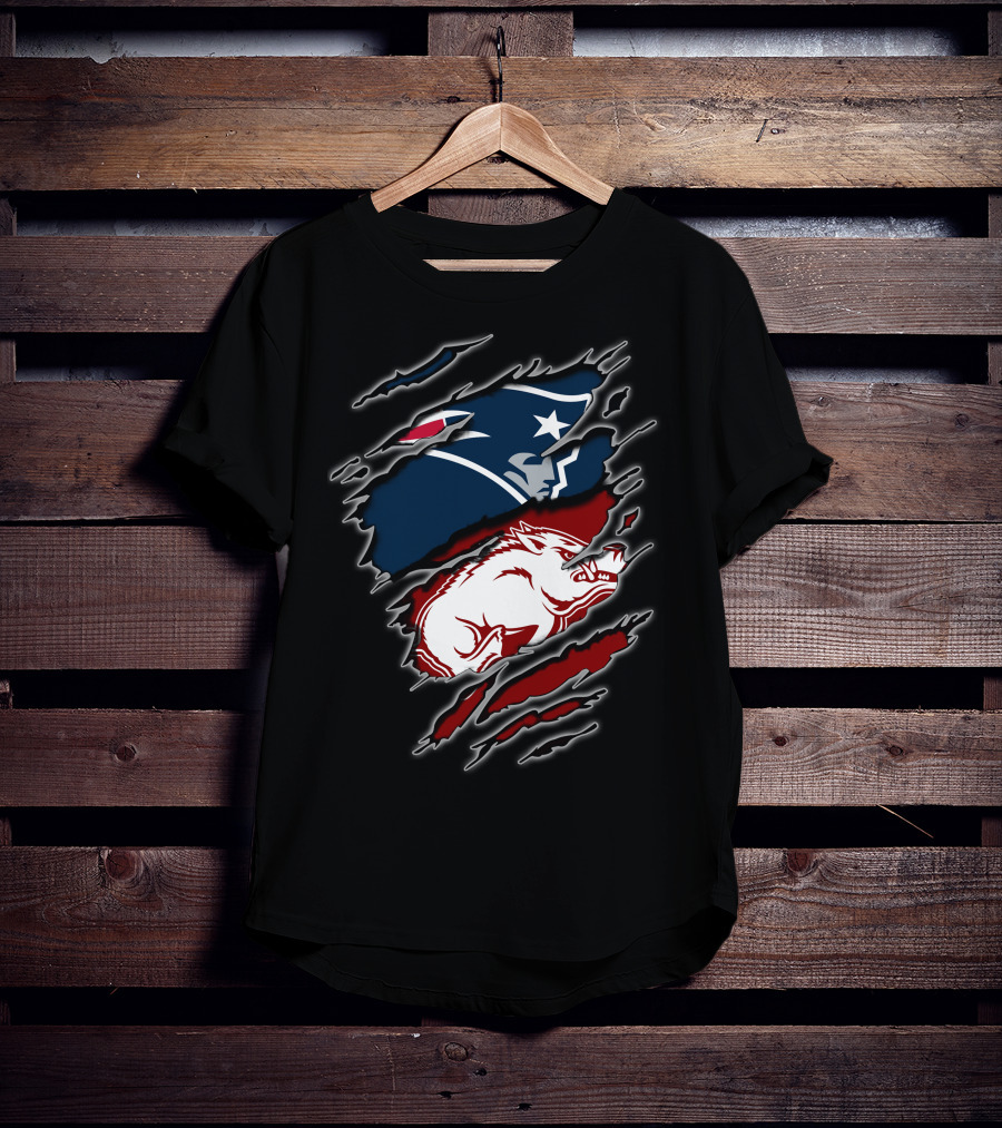 Patriots Arkansas Razorbacks Claw T-Shirt