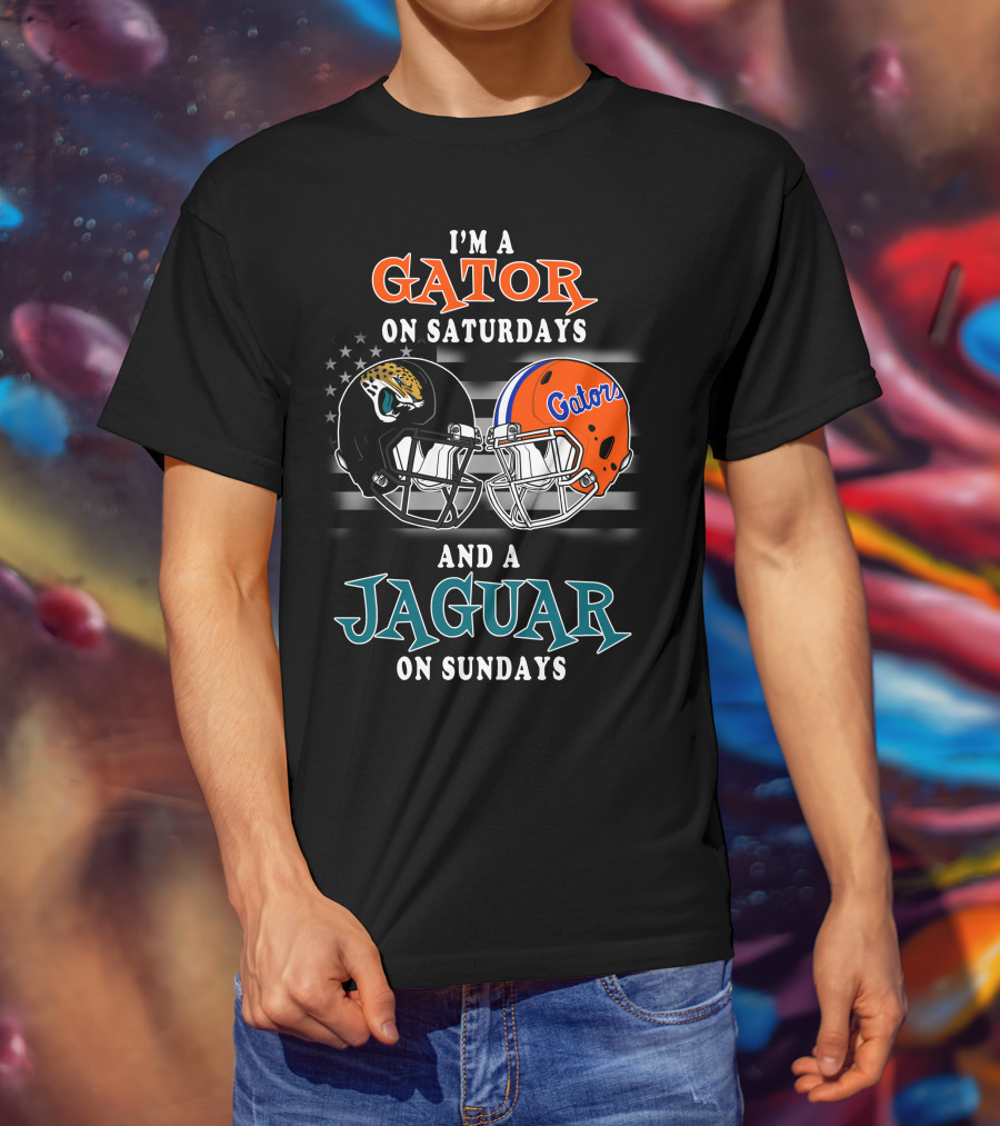 I'm A Gator On Saturdays And A Jaguar On Sundays T-Shirt