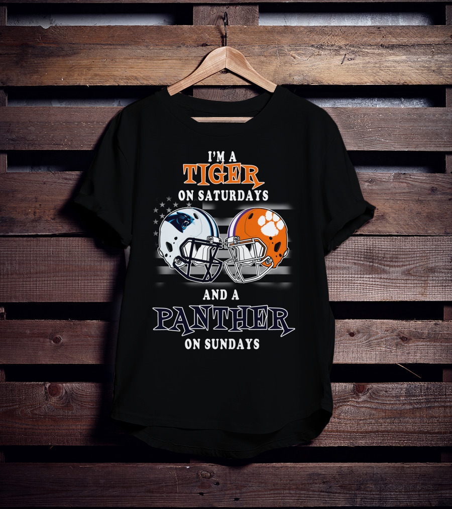 I'm A Tiger On Saturdays And A Panther On Sundays T-Shirt