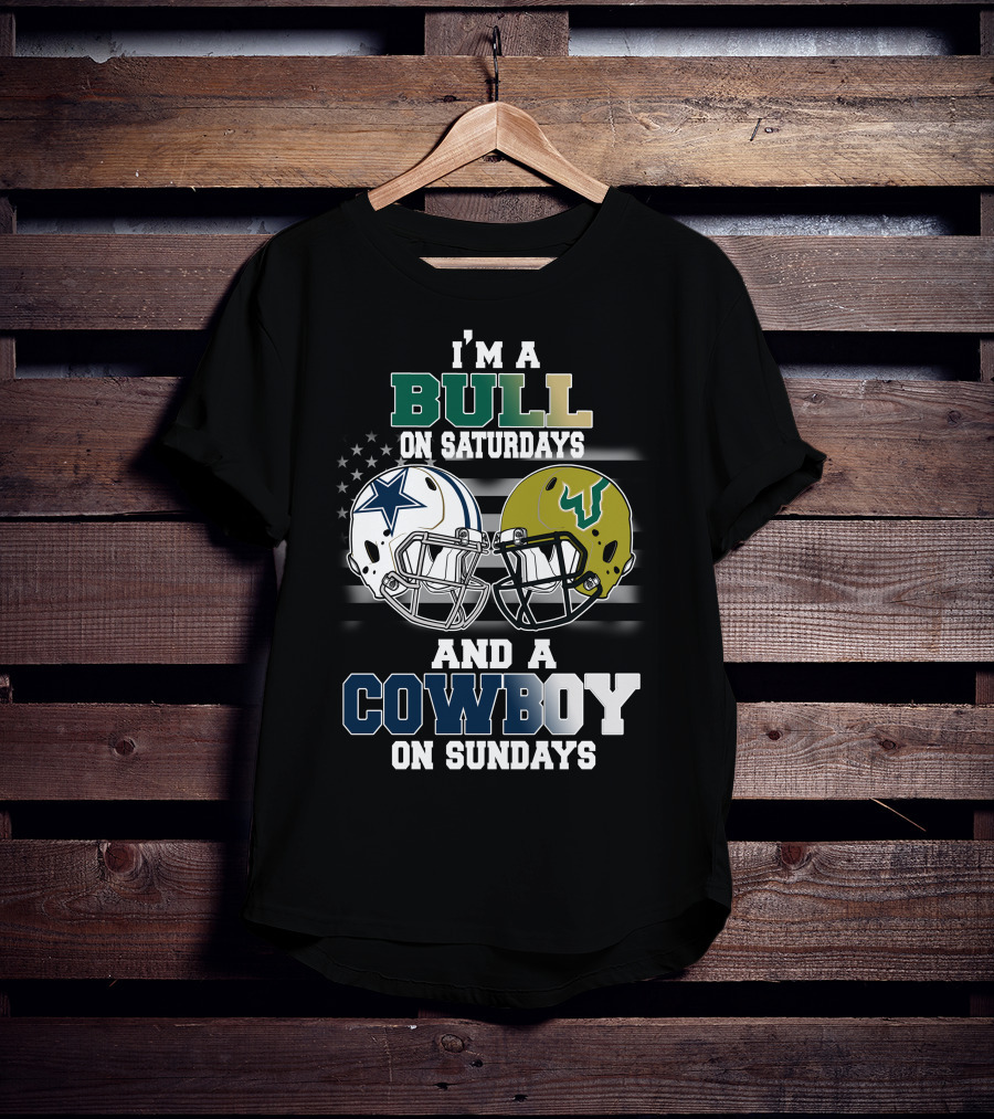 I'm A Bull On Saturdays And A Cowboy On Sundays T-Shirt