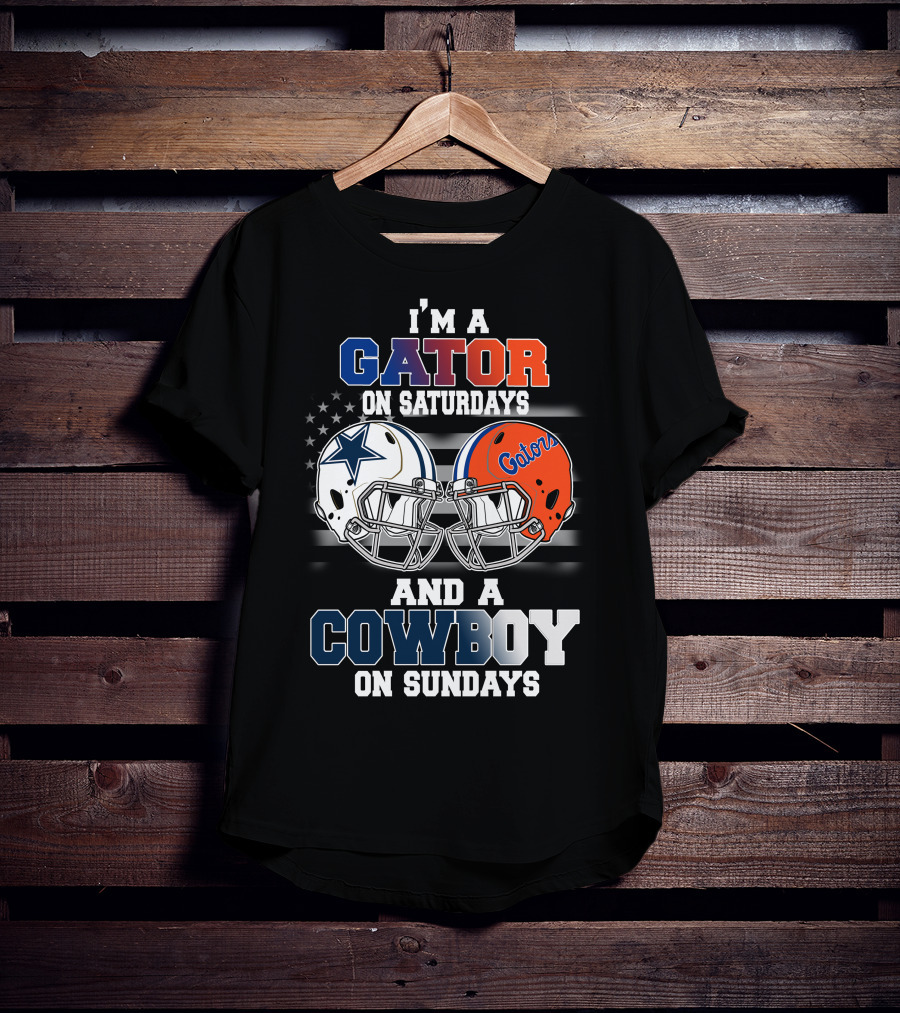 I'm A Gator On Saturdays And A Cowboy On Sundays T-Shirt