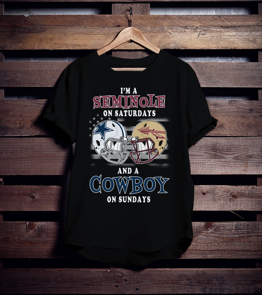 I'm A Seminole On Saturdays And A Cowboy On Sundays T-Shirt