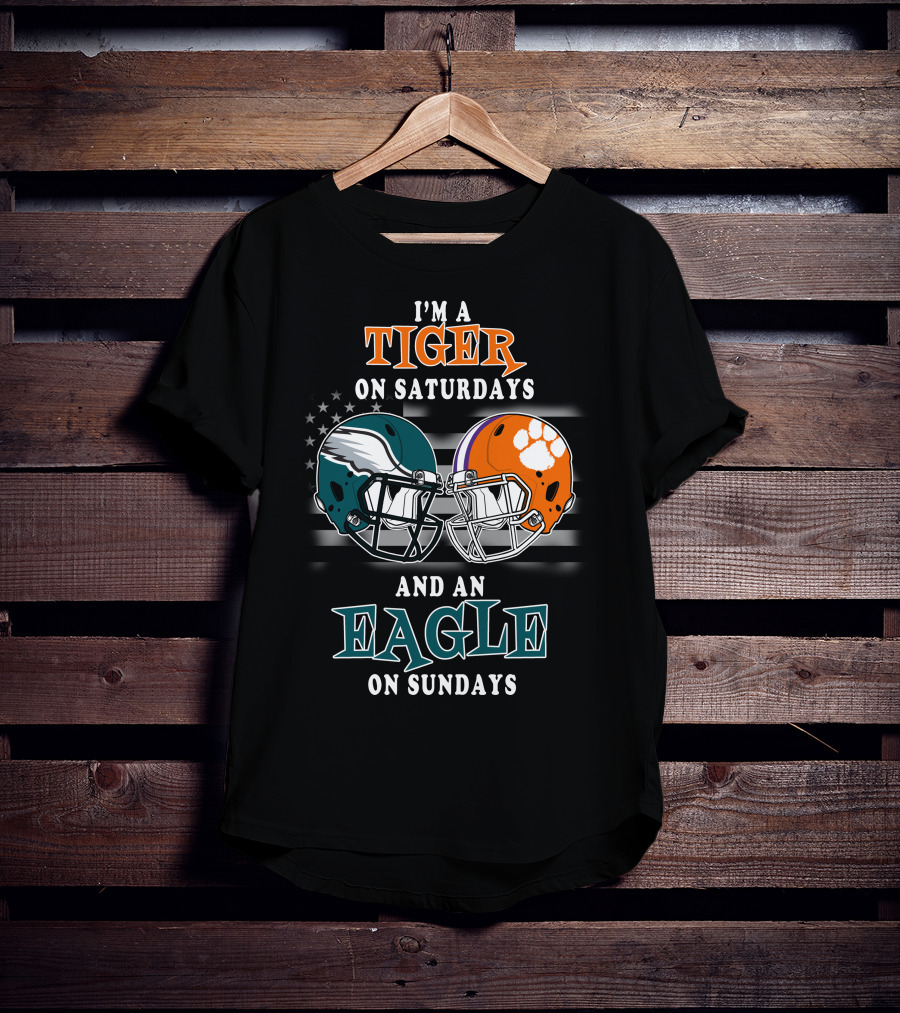I'm A Tiger On Saturdays And An Eagle On Sundays T-Shirt