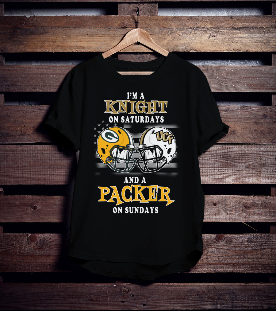 I'm A Knight On Saturdays And A Packer On Sundays T-Shirt