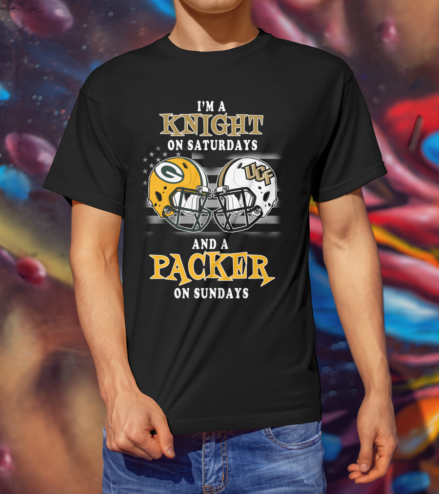 I'm A Knight On Saturdays And A Packer On Sundays T-Shirt