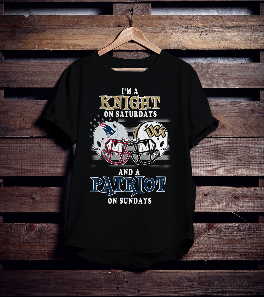 I'm A Knight On Saturdays And A Patriot On Sundays Ucf T-Shirt