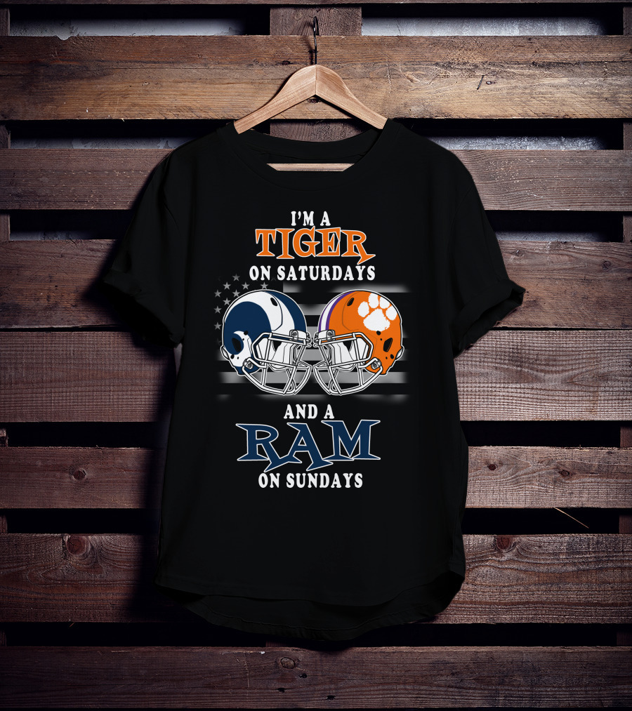 I'm A Tiger On Saturdays And A Ram On Sundays T-Shirt