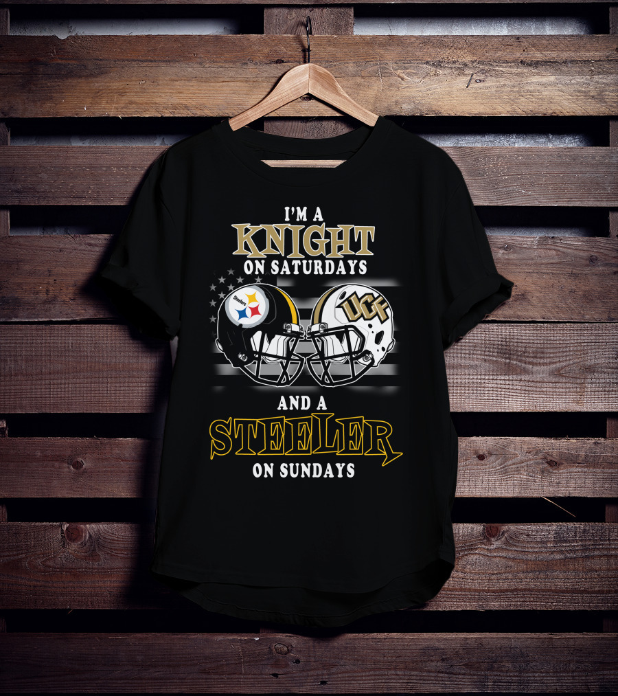 I'm A Knight On Saturdays And A Steeler On Sundays T-Shirt