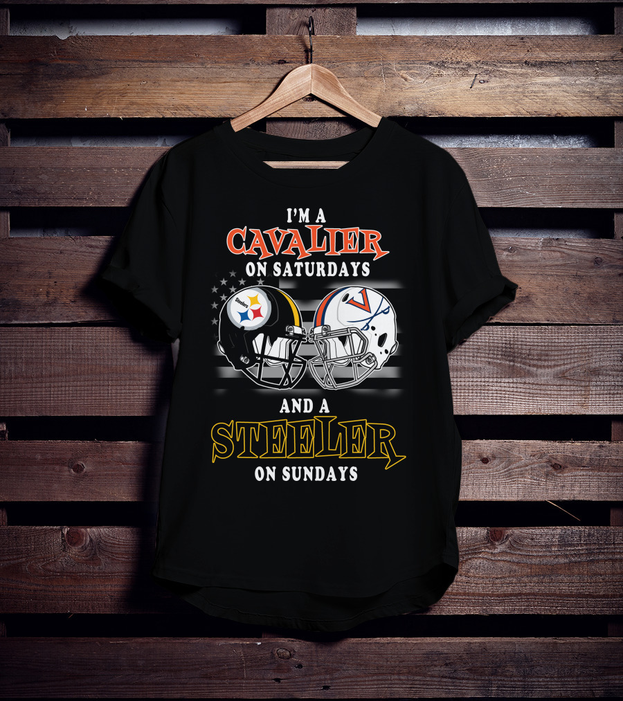 I'm A Cavalier On Saturdays And A Steeler On Sundays T-Shirt