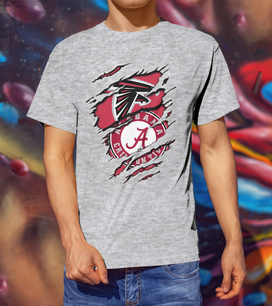 Falcons Alabama Crimson Tide Fan T-Shirt