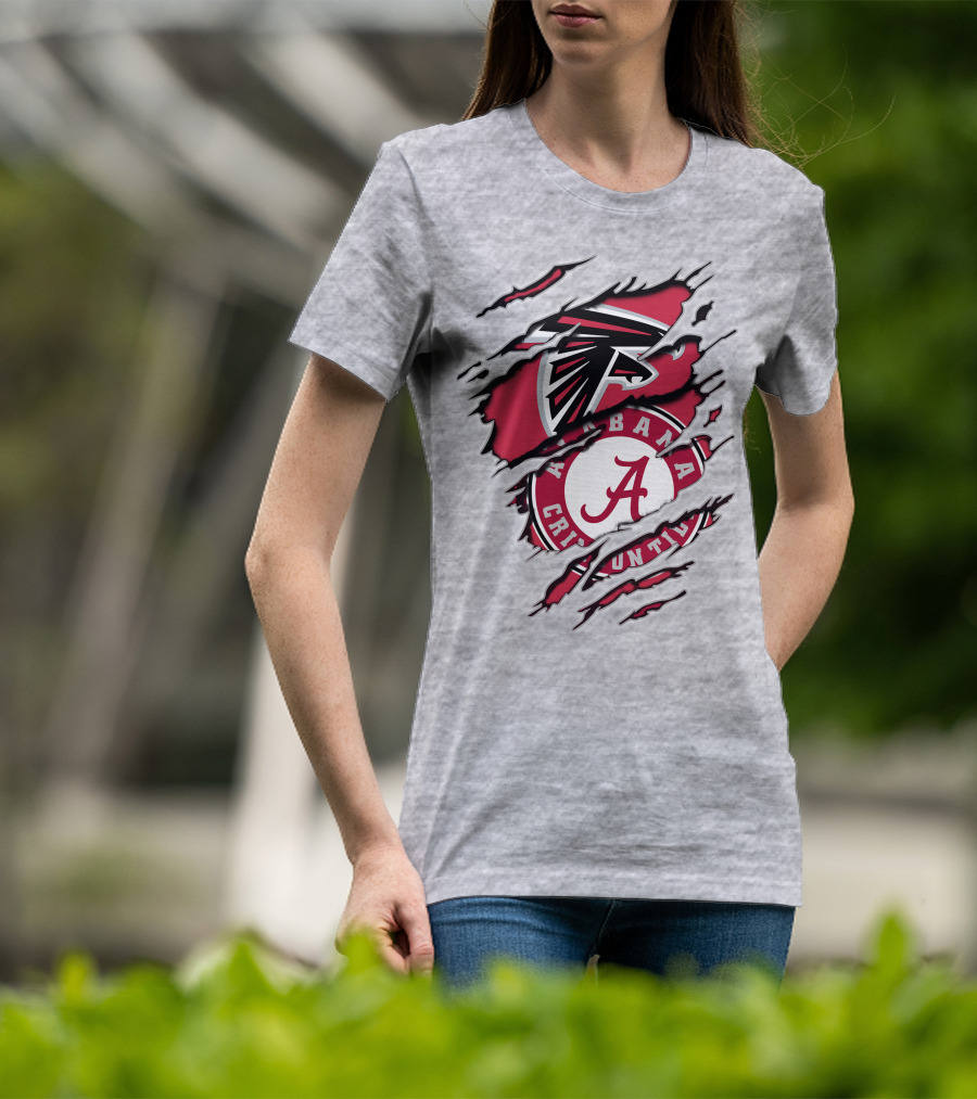 Falcons Alabama Crimson Tide Fan T-Shirt