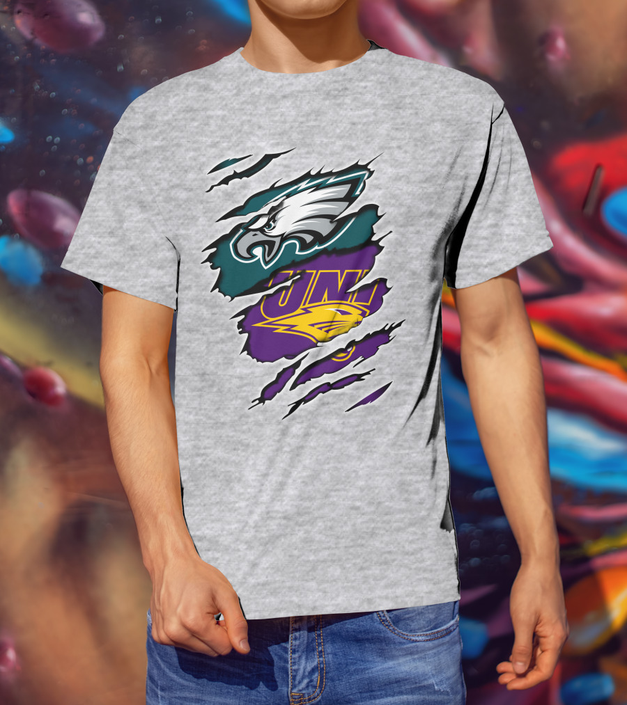 Philadelphia Eagles UNI Panthers Claw Marks T-Shirt
