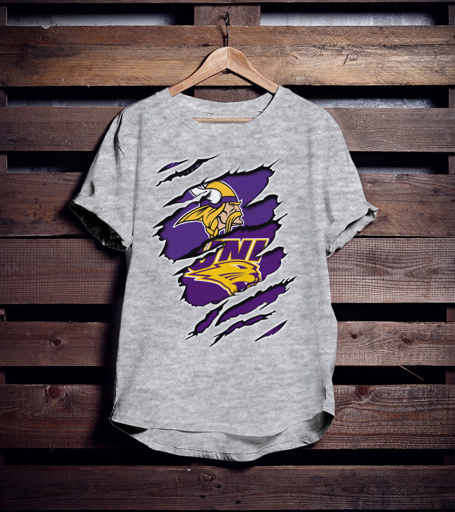 Vikings UNI Panthers Ripped Claw T-Shirt