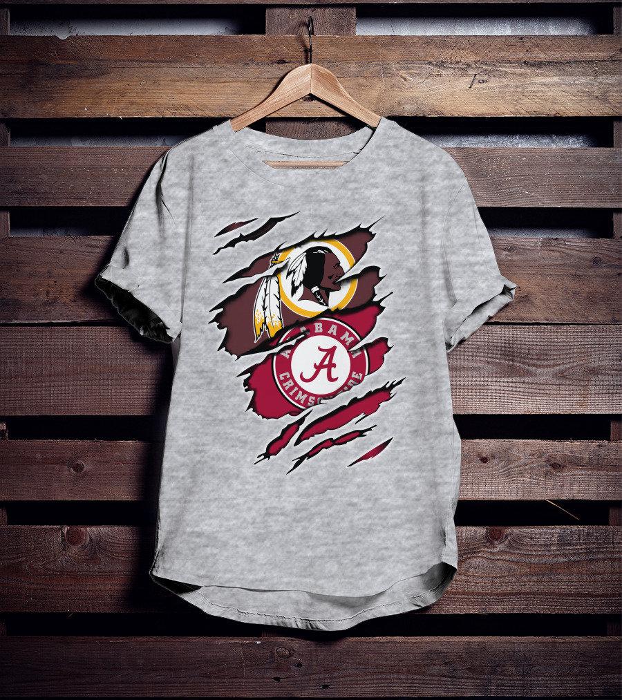 Washington Redskins Alabama Crimson Tide T-Shirt