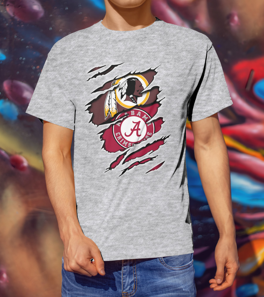 Washington Redskins Alabama Crimson Tide T-Shirt