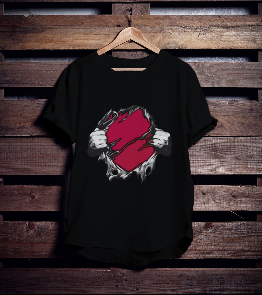 Bama Florida Crimson Rip T-Shirt