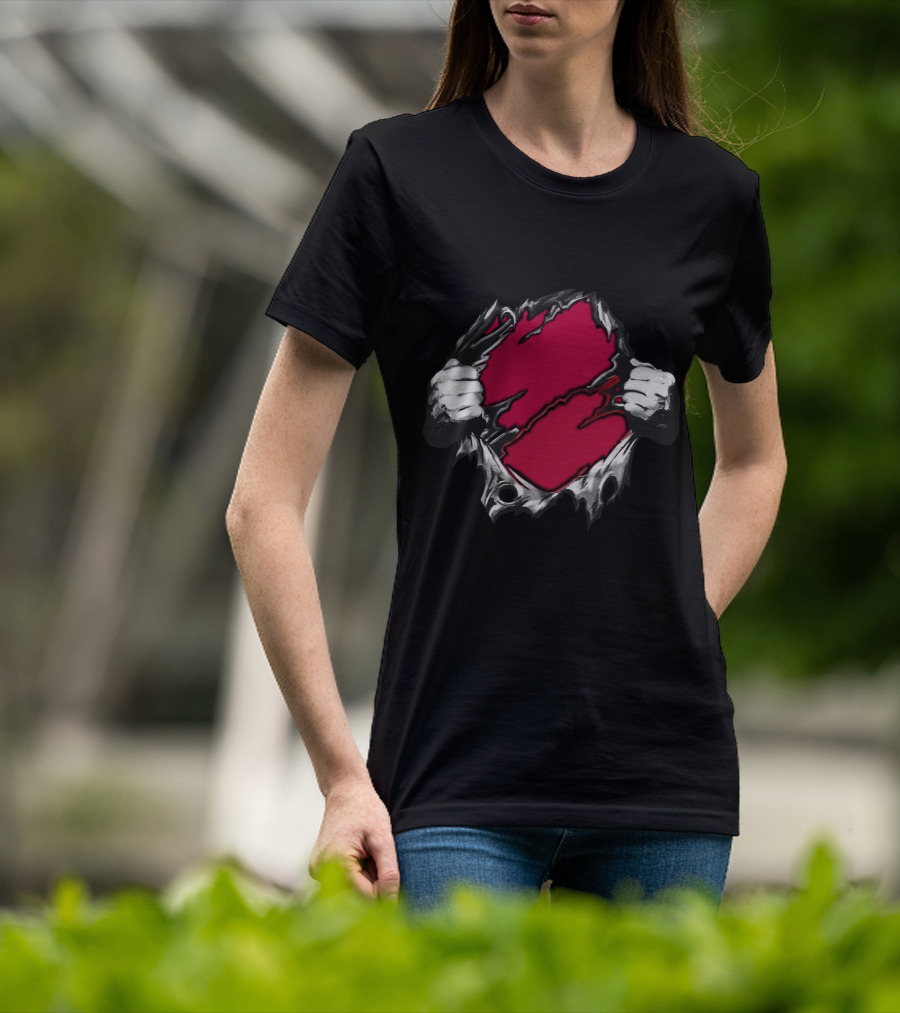 Bama Florida Crimson Rip T-Shirt