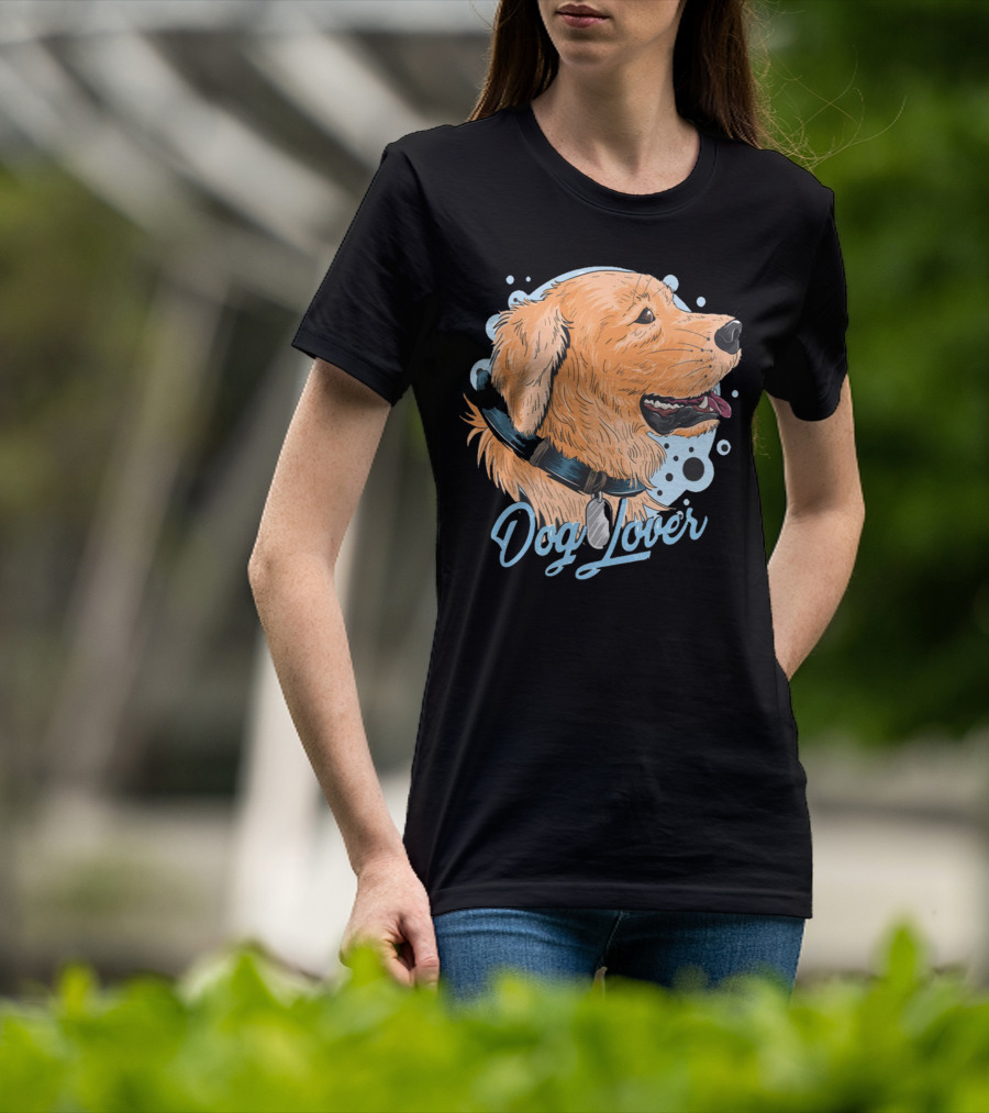 Dog Lover Golden Retriever T-Shirt