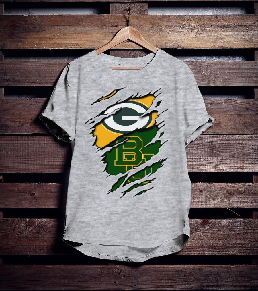 Green Bay Packers Baylor Bears T-Shirt