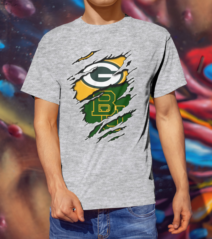 Green Bay Packers Baylor Bears T-Shirt