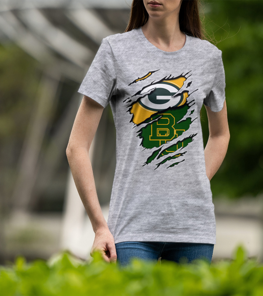 Green Bay Packers Baylor Bears T-Shirt